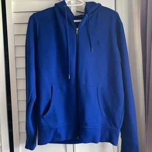Ralph Lauren Polo Blue TWO Piece Jogger set. Zip up hoodie and joggers